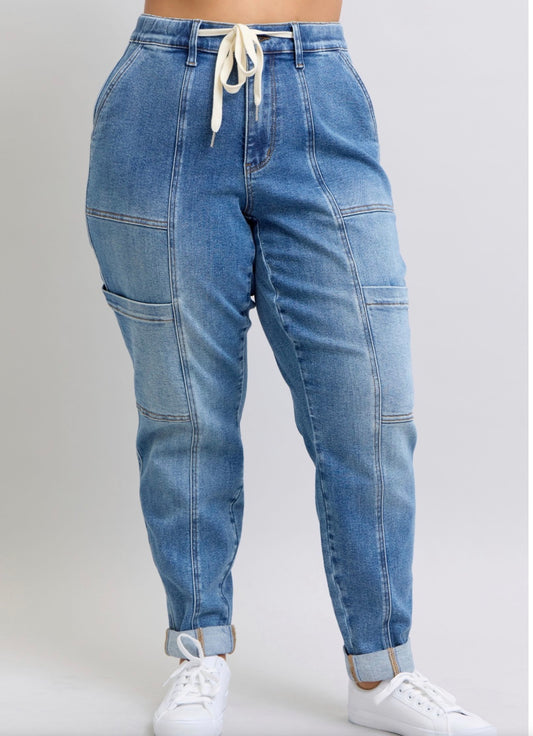Judy Blue Pocket Full of Style Joggers