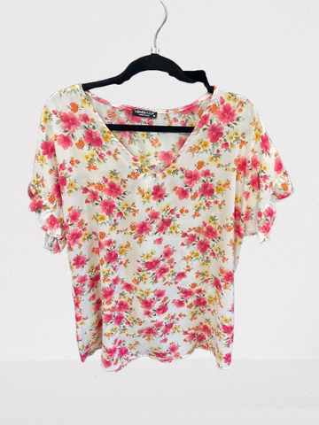 Multi Floral Tulip Sleeve