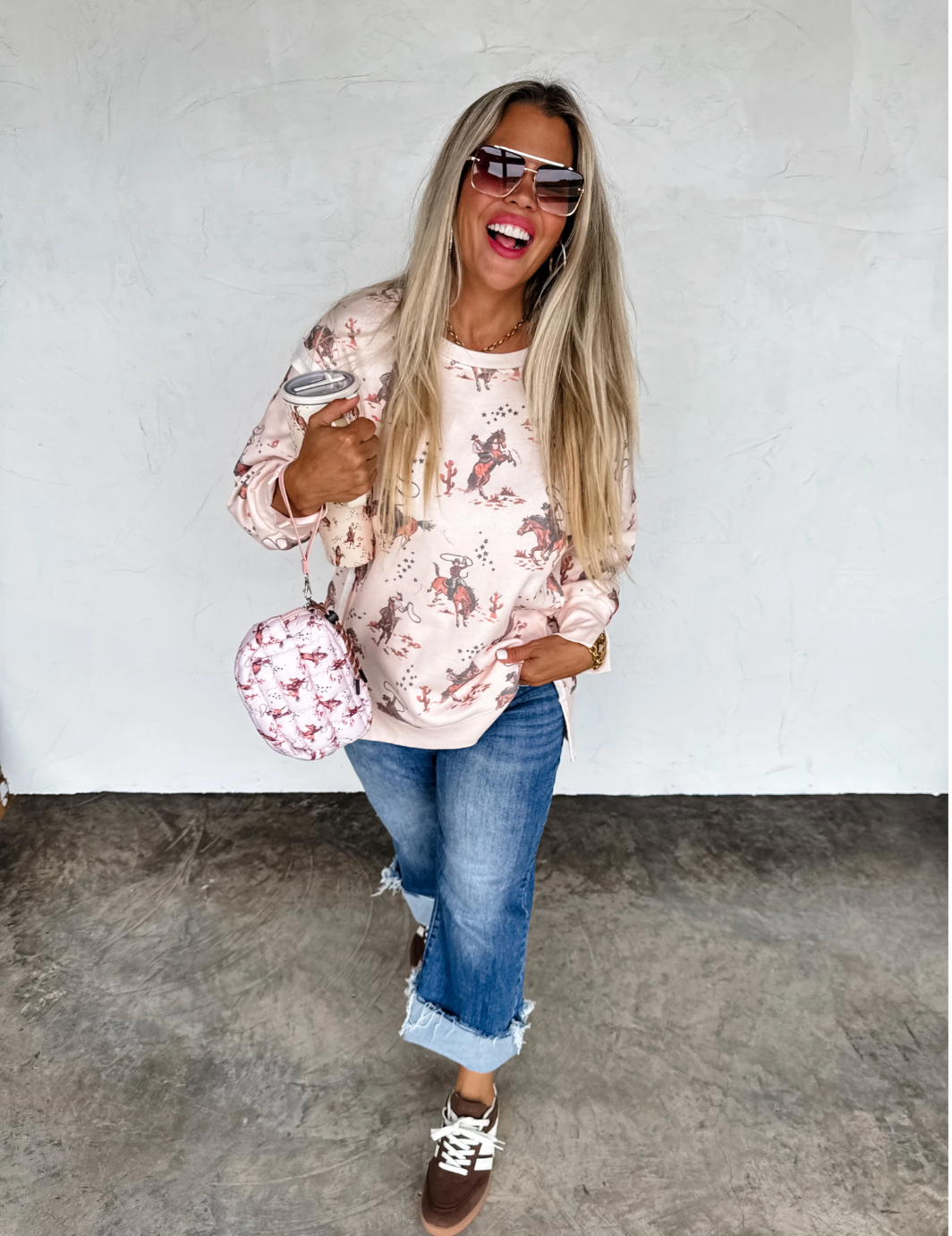 Western Rodeo Crewneck