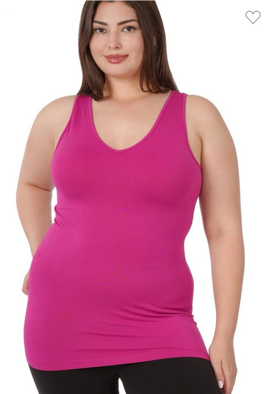 Pop of Pink Tank