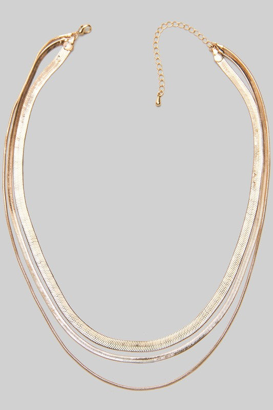 Layered Snake Necklace