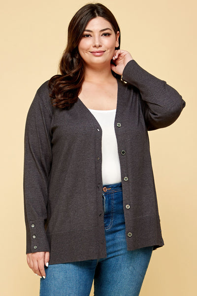 Button up Sweater Cardigan