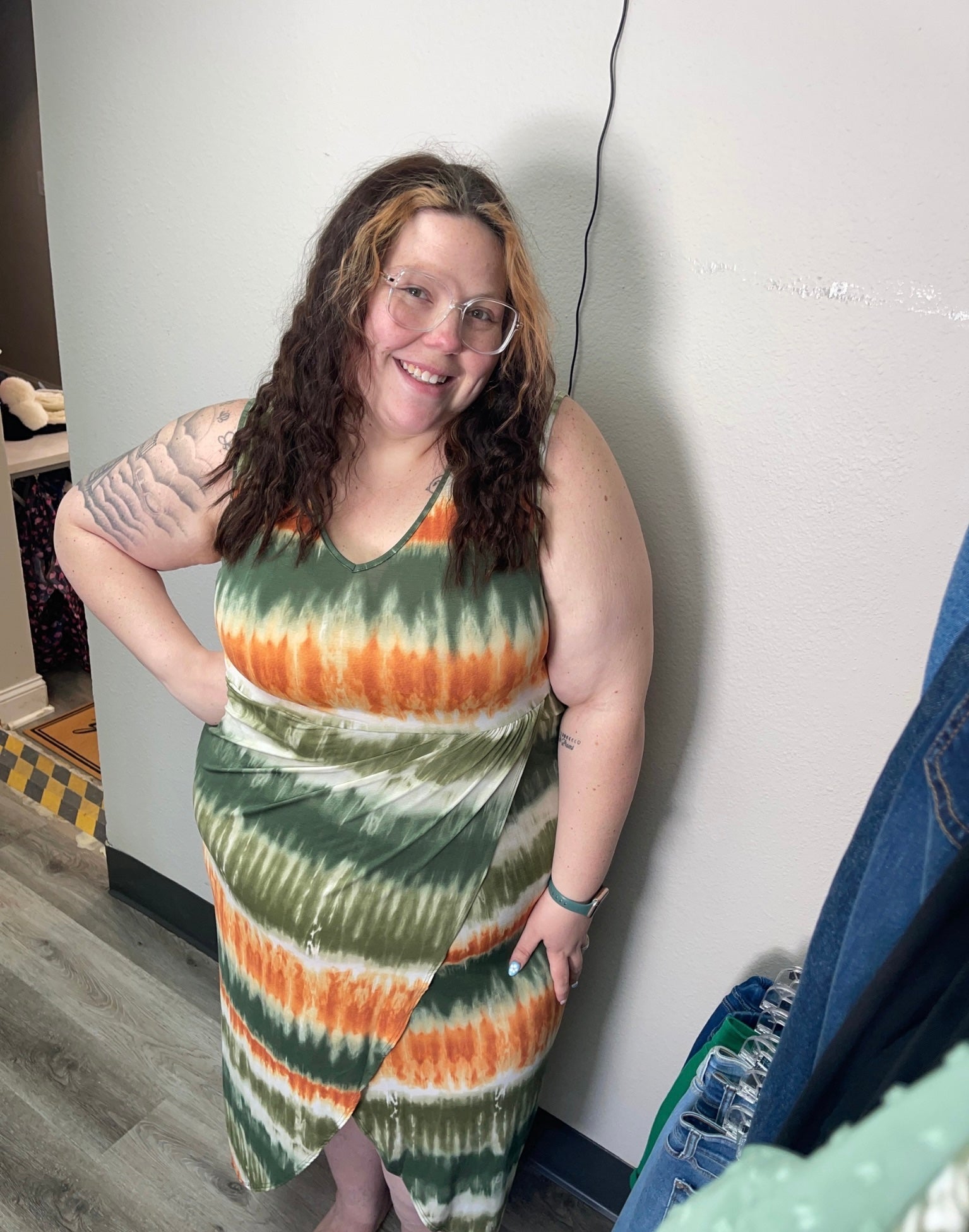 Green Tulip Dress