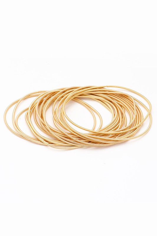 20PCS - Guitar String Stackable Stretch Bracelets
