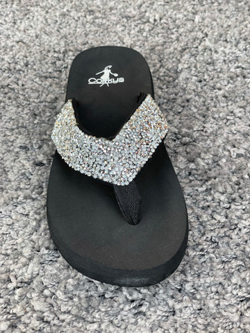 $10 All Bling Flip-Flop Size 7 Only