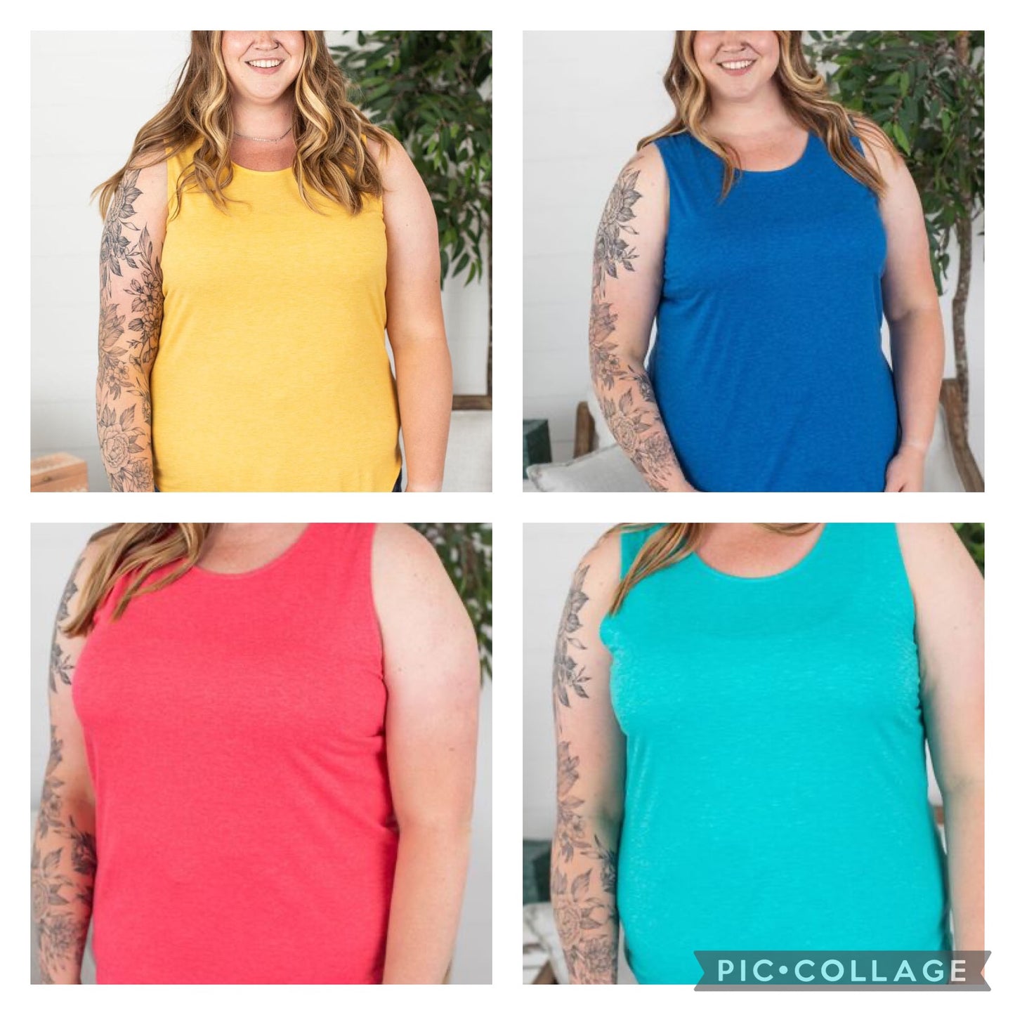 Tiffany Tank - Assorted Colors